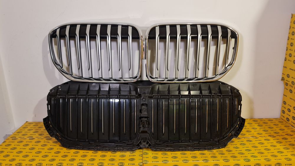 Grila activa hota clapete deflector aer trager  BMW 7 G11 G12 facelift