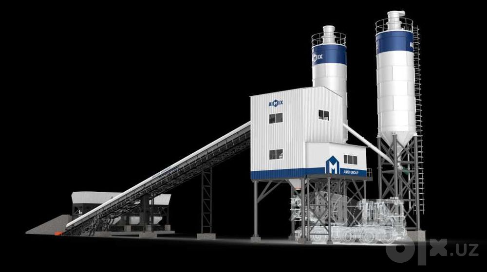 Бетонный завод HZS35 (35 кубов/час) в наличии / Beton zavodi HZS35