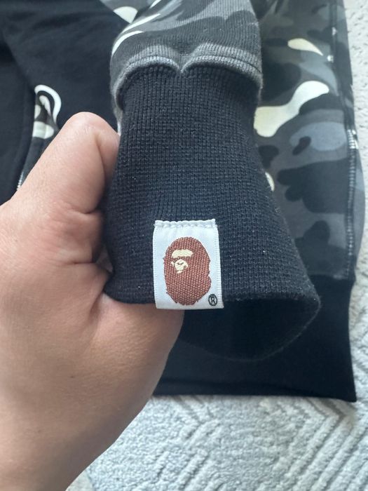 bape shark tiger camo