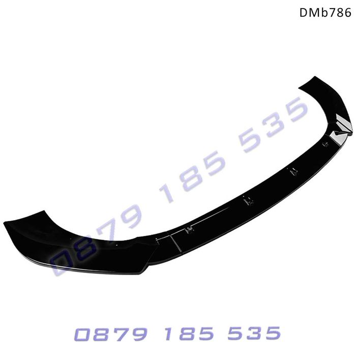 Черен лип спойлер предна броня Mercedes GLB X247 AMG мерцедес глб амг