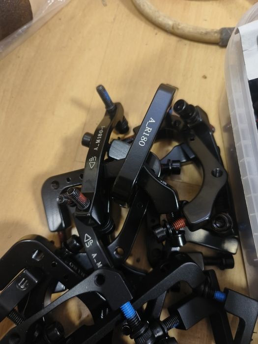 203,180,160,140мм IS PM,FM адаптори за дискови спирачки за байк