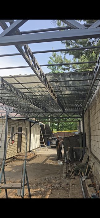 Навес . Беседка,козырьки,