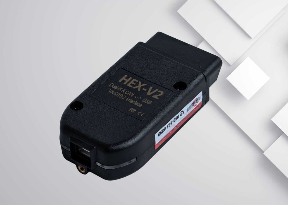 Гаранция! VCDS VAG-COM 25.3 HEX-V2 Автодиагностика за VW/AUDI/Skoda