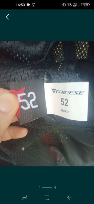 Geacă/echipament moto Dainese