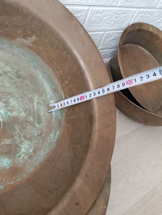 Продам 6 латуневых тазиков