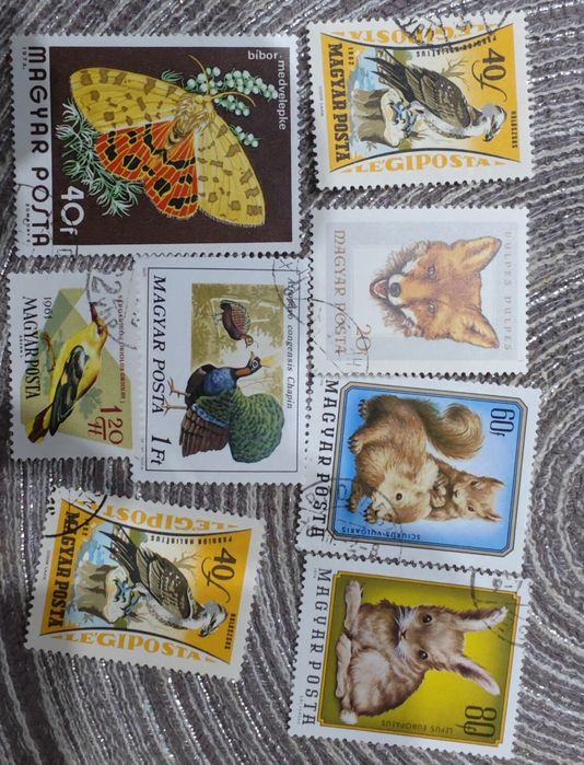 Наборы марок разные