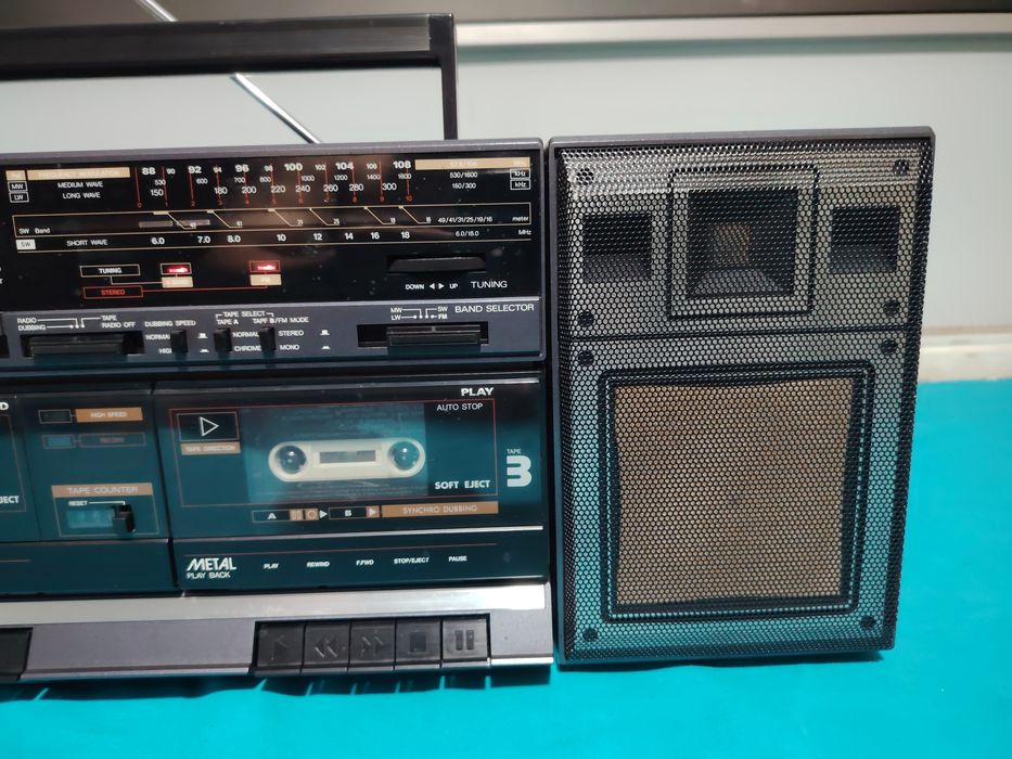 SABA RCP 685  Stereo radio casetofon dublu portabil