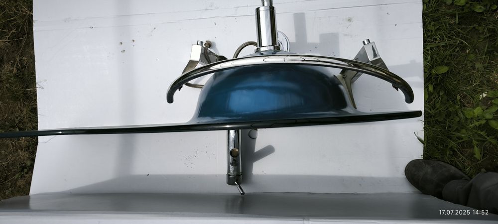 Chiuvetă sticlă albastru