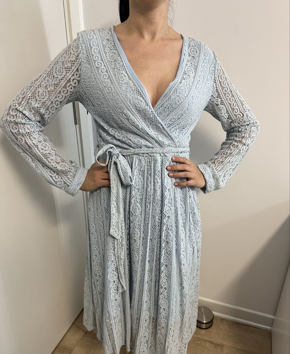 Дантелена дамска рокля Л/ХЛ