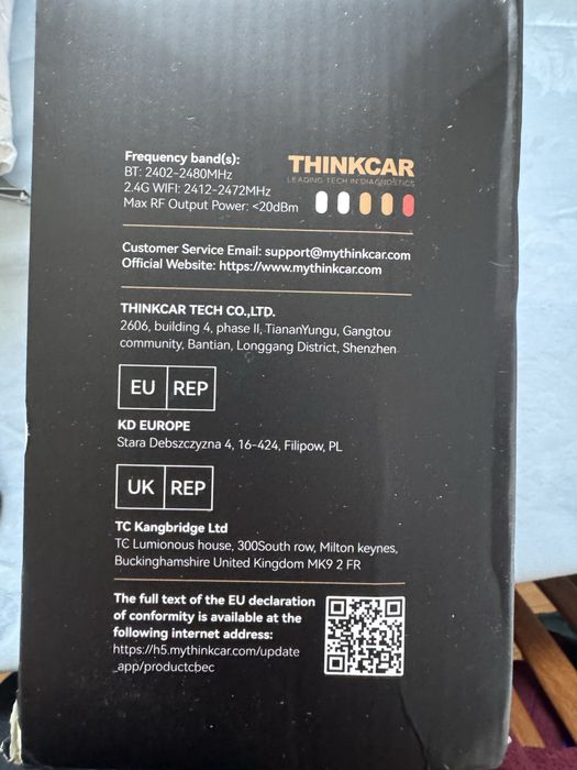 Tester auto profesional THINKSCAN 689BT THINKCAR THINKDIAG