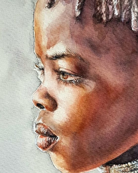 Рисувам акварелни портрети по снимка