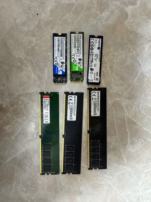 Vand ram ddr4 8-16-32 gb si ssd m2 500gb