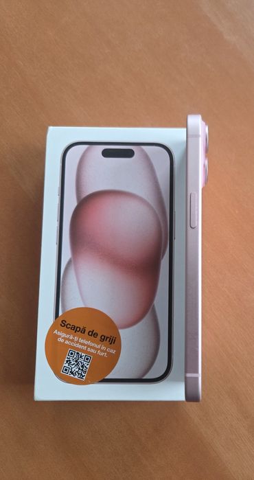 Iphone 15 Pink 128GB cutie, ca nou
