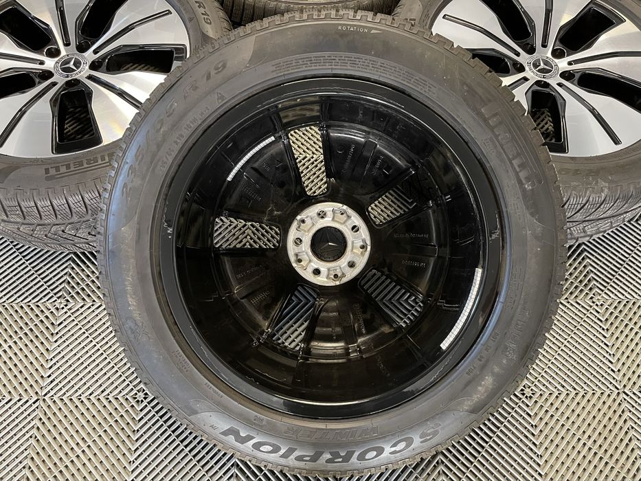 Set Roti Jante Mercedes ML GLE GLC Anvelope 235 55 R19 255 50 R19 M+S