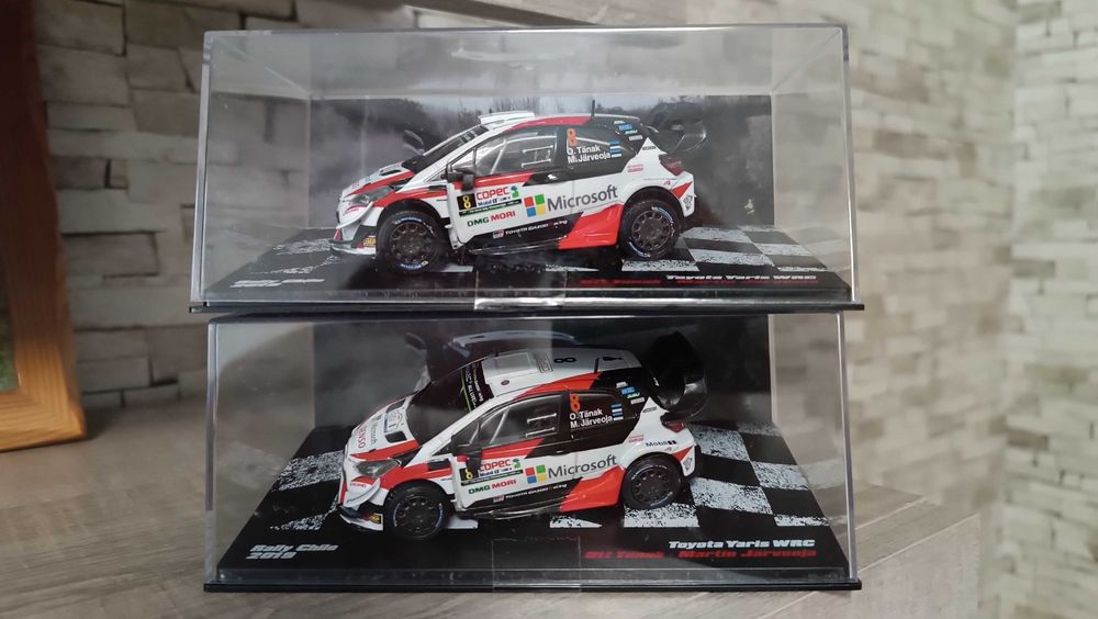 количка и списание на Toyota Yaris в мащаб 1:43