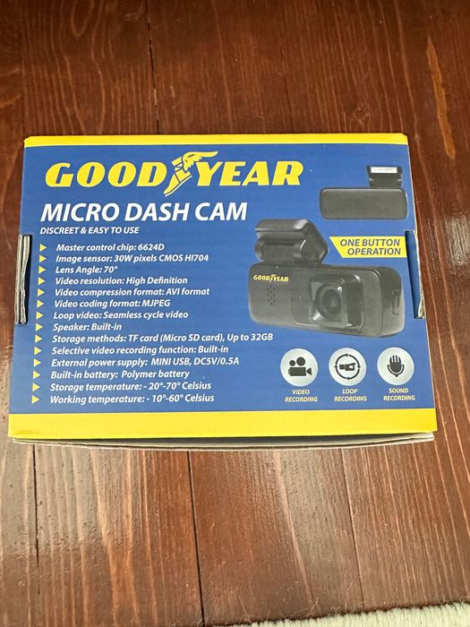 Видео рекордер за кола - Goodyear car recorder