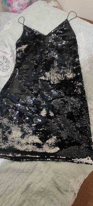 Платье вечерный с пайетками