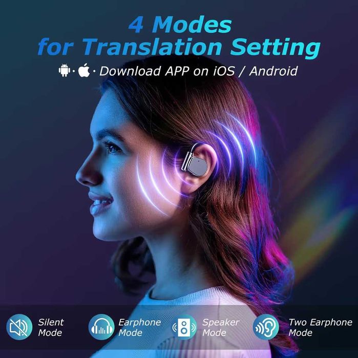 Căști traducător Acemall, căști traducere