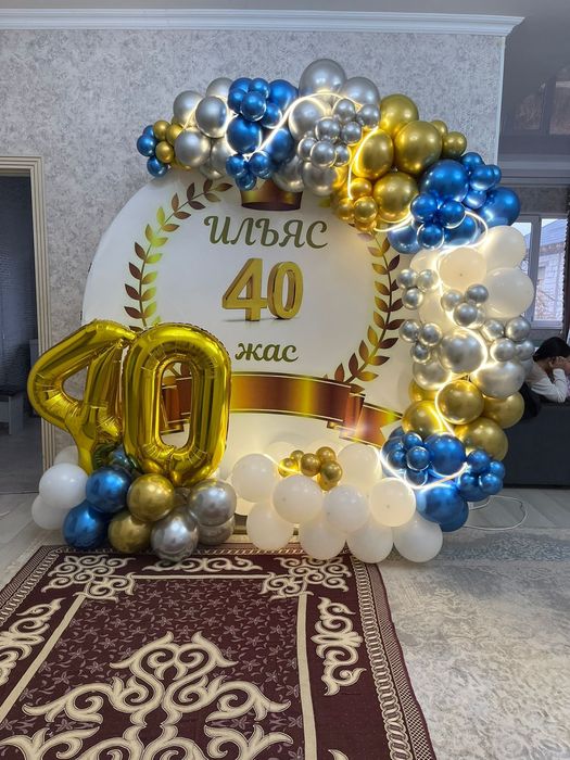 Фото зона, банер