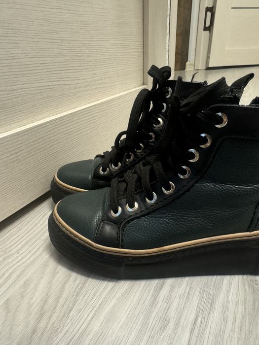 Baver ботинки кожа