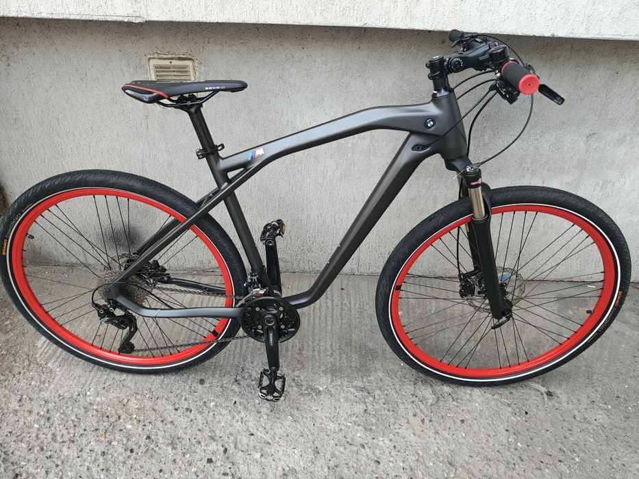 Bicicleta BMW M Cruise 28 zoll, gri mat, Shimano XT Deore 175-185cm