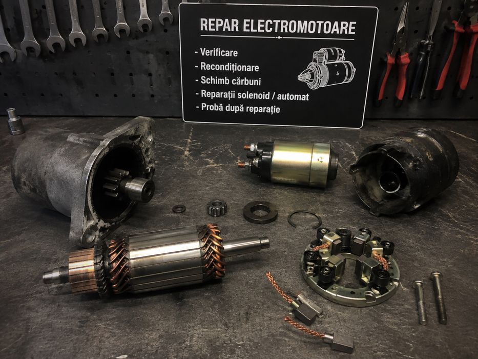 Reparatii electromotoare auto - cluj