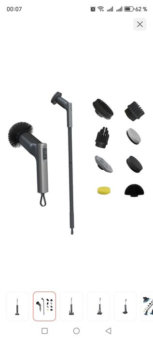 Пылесос ZORK R2-D7 черный, серый