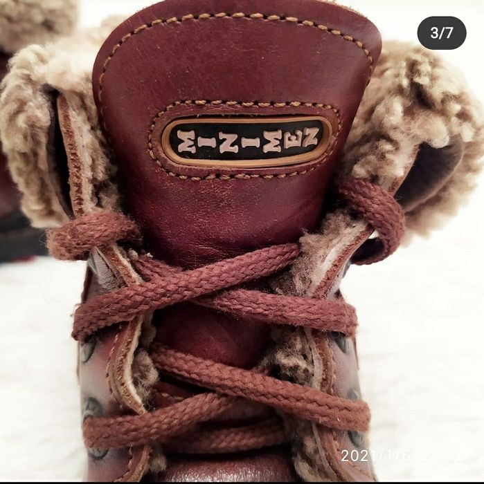 Ботиночки зима, натуралка, о355