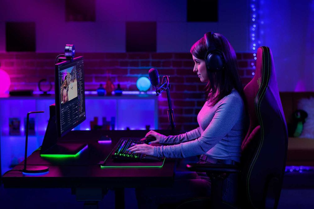 Веб камера для стрима - Razer Kiyo Pro (1080P - 60 FPS)