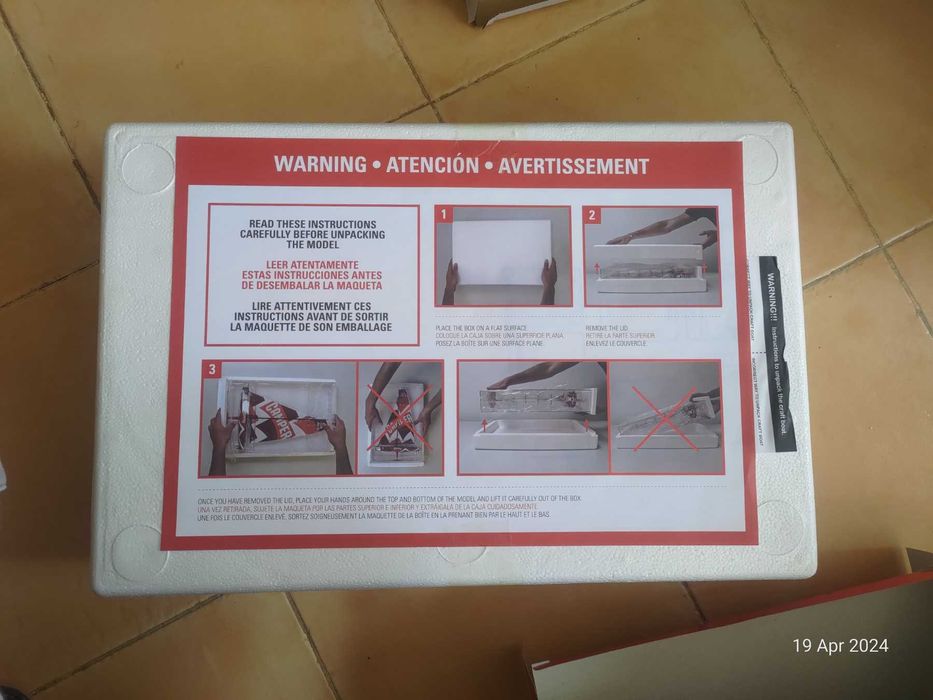 Рядък макет на ветроходна яхта „Camper“ – Volvo Ocean Race 2011-2012