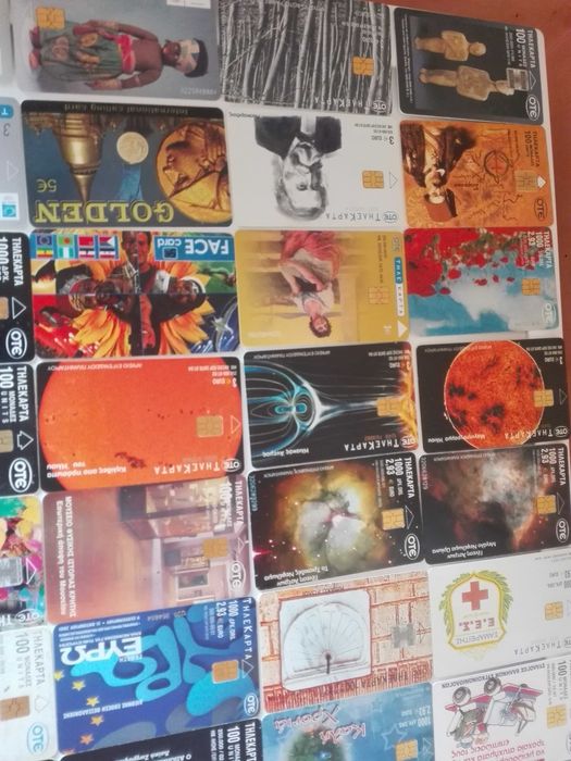 Две вази и лот гръцки фонокарти .