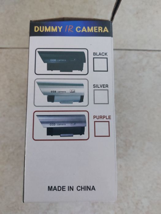 Camera de supraveghere falsa de exterior