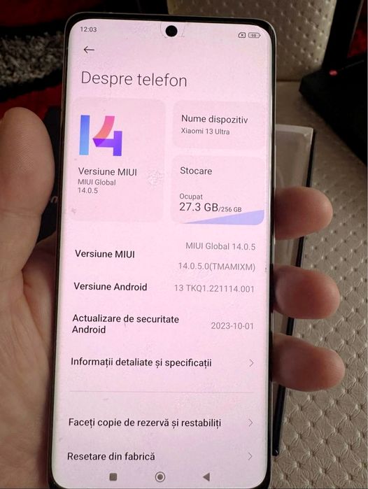 Vând Xiaomi 13 Ultra in stare foarte buna