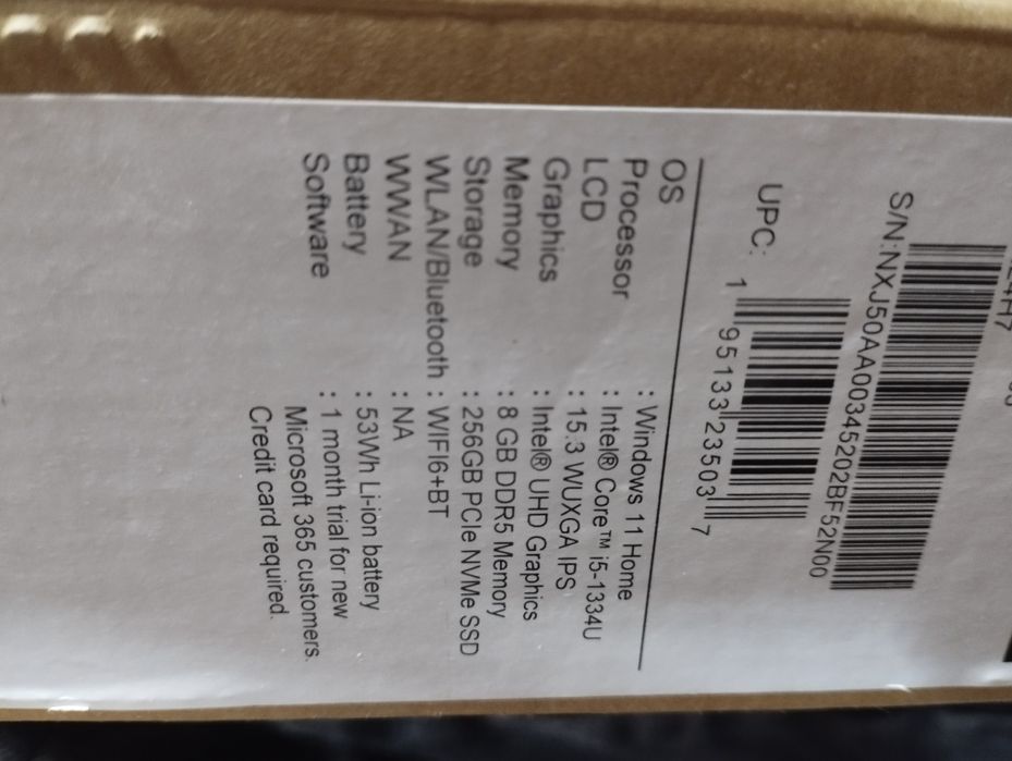 Acer Aspire Go 15