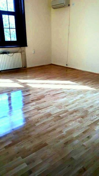 Безпрахово циклене на паркет и дюшеме Девин