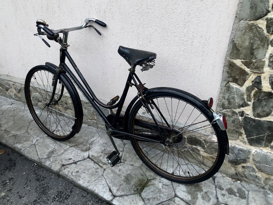 Bicicleta vintage Bianchi retro de colectie