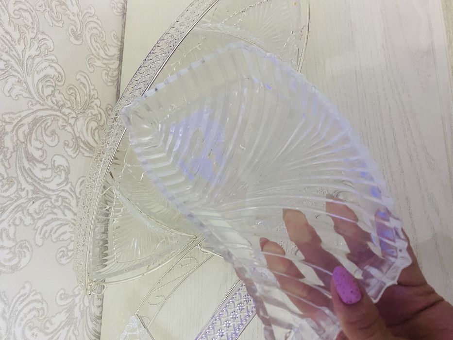 Продам 2 менажницы мельхиоровые