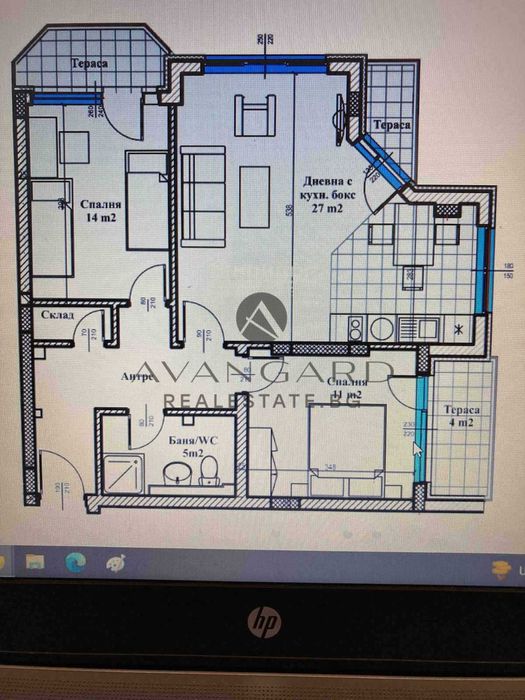 Продава се Тристаен апартамент в Пловдив, Кършияка - 101 кв.м за 1981 €/кв.м - Снимка #12