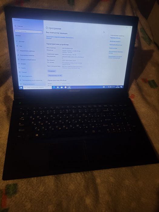 Ноутбук lenovo ideapad B590 все характеристики в описании.