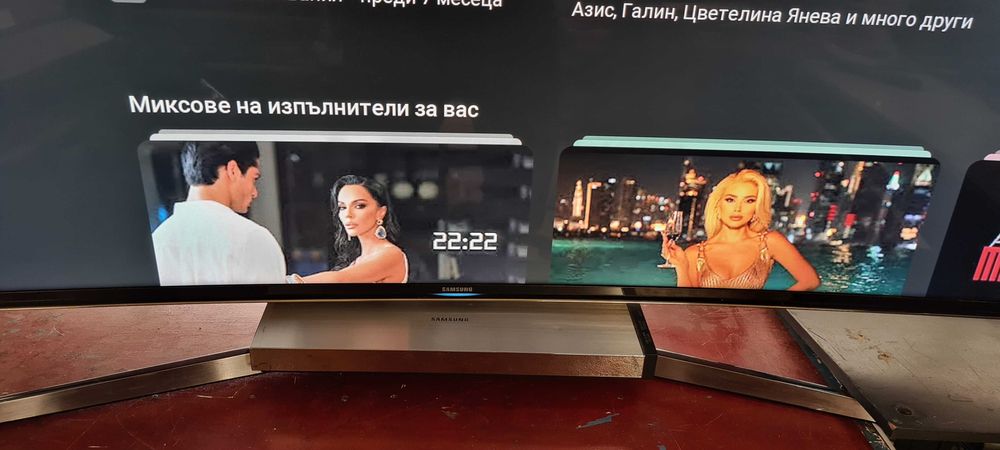 55 инча Samsung UE55HU8590 - 4K /Ultra HD/ Smart TV/ Wi-Fi/ Curved Panel- премиум модел