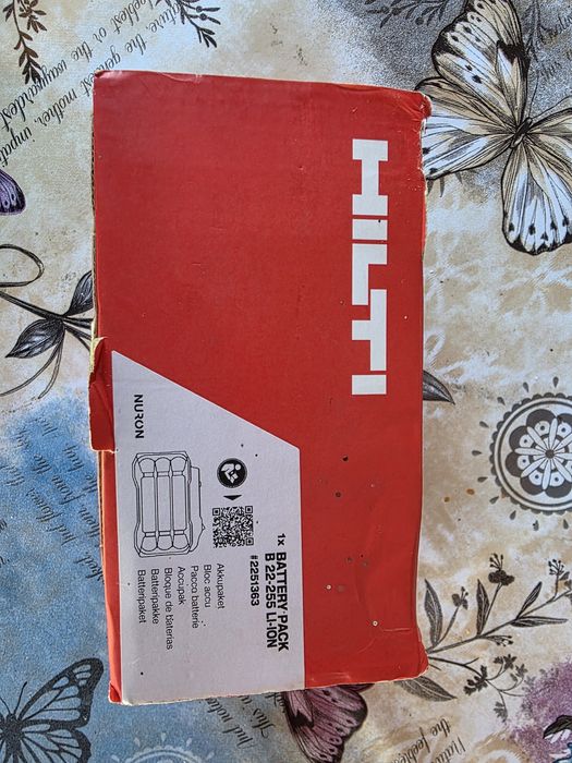 Baterie HILTI (Model mare), produs nou!
