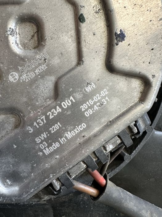 Охладителна перка Mercedes E class W213 C class W205 c220d e220d