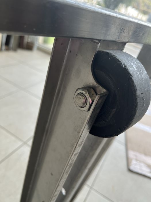 Количка за магазини неръждавейка