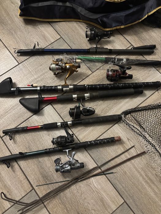 6 бр Въдици и такъми