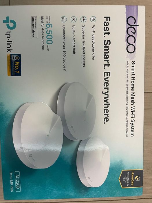 Deco M9 Smart Home Mesh Wi-Fi System