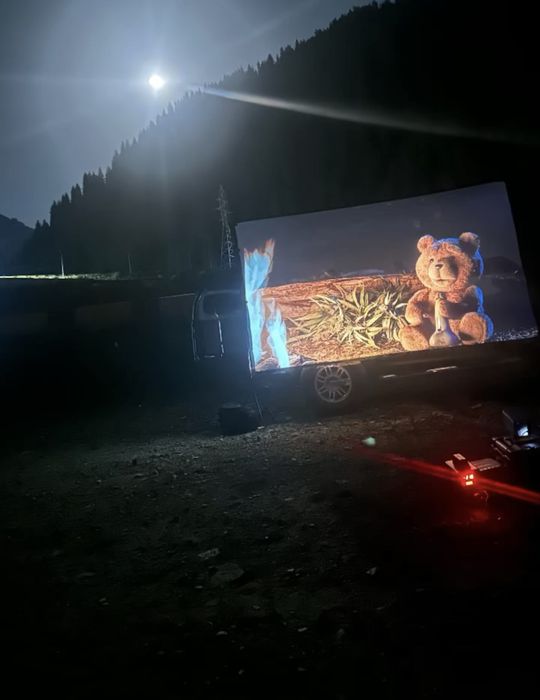 Проектор +полотно