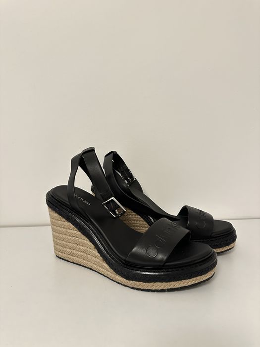 sandale cu platforma calvin klein 39