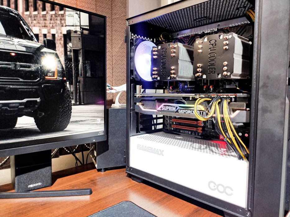 Серверный CPU IntelXeon44ядер/88поток|rtx3080tiSuprim12|ddr4-128gb20tb