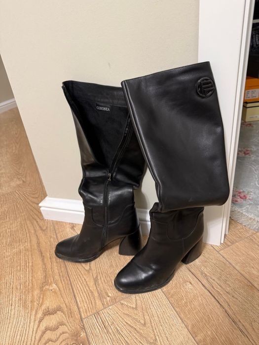 Сапоги Евро зима, натуральная кожа