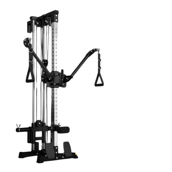 Aparat Crossover cu Scripeti Duali, Zoco Body Fit®, Negru